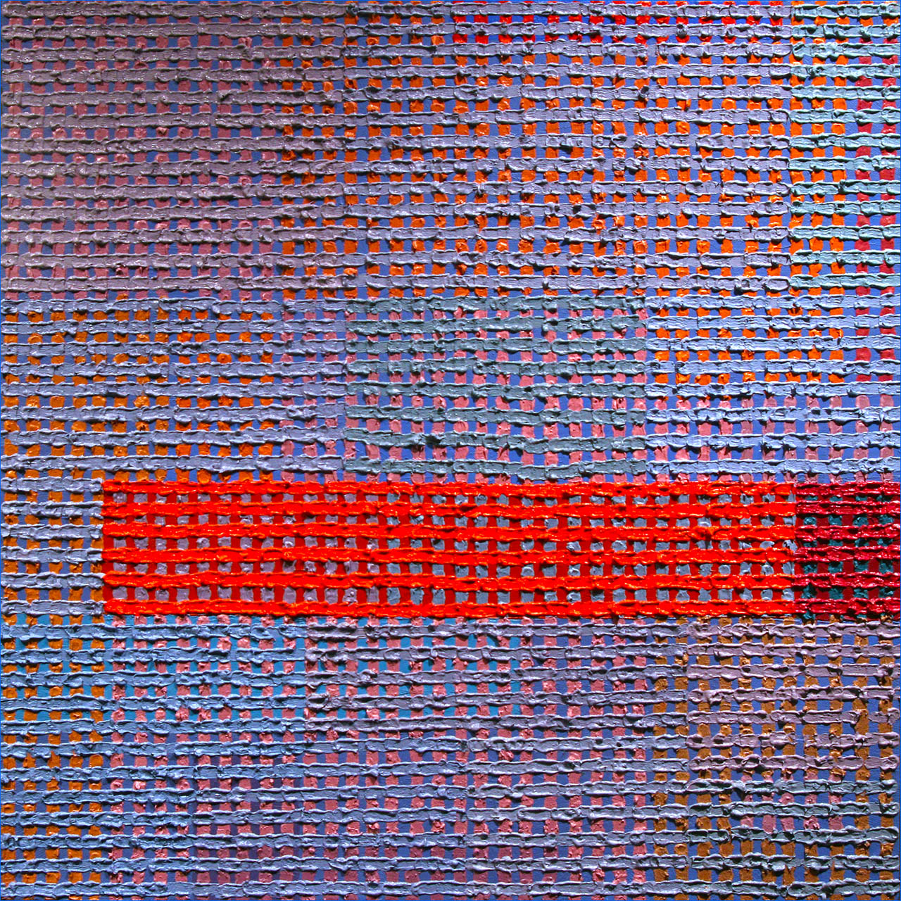 "Dusk", 2017, oil on canvas, 16" x 16"